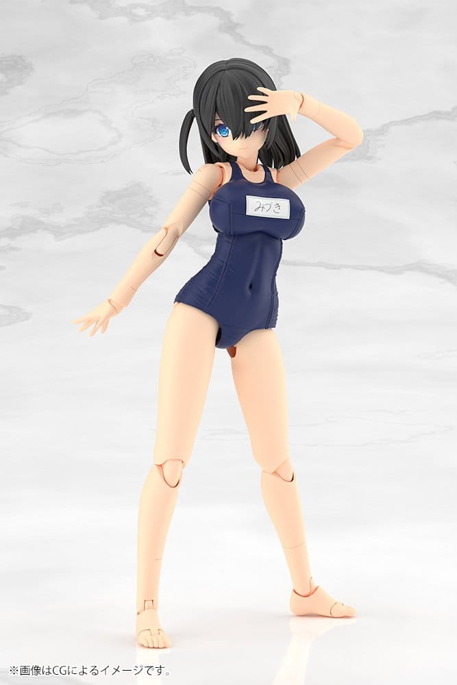 Frame Arms Girl Plastic Model Mizuki School Swimsuits Ver. 16 cm