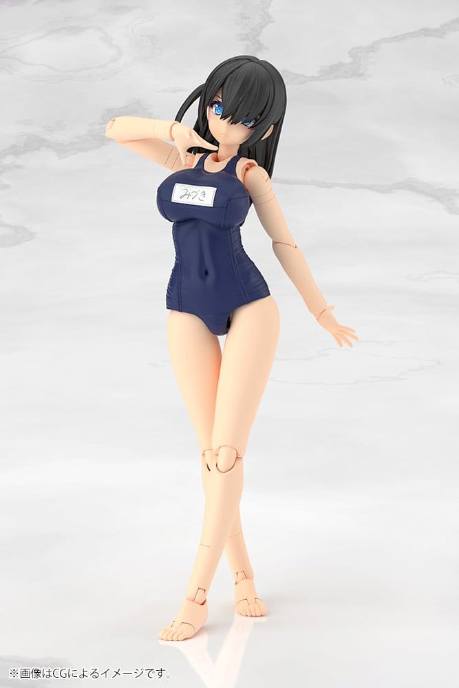 Frame Arms Girl Plastic Model Mizuki School Swimsuits Ver. 16 cm