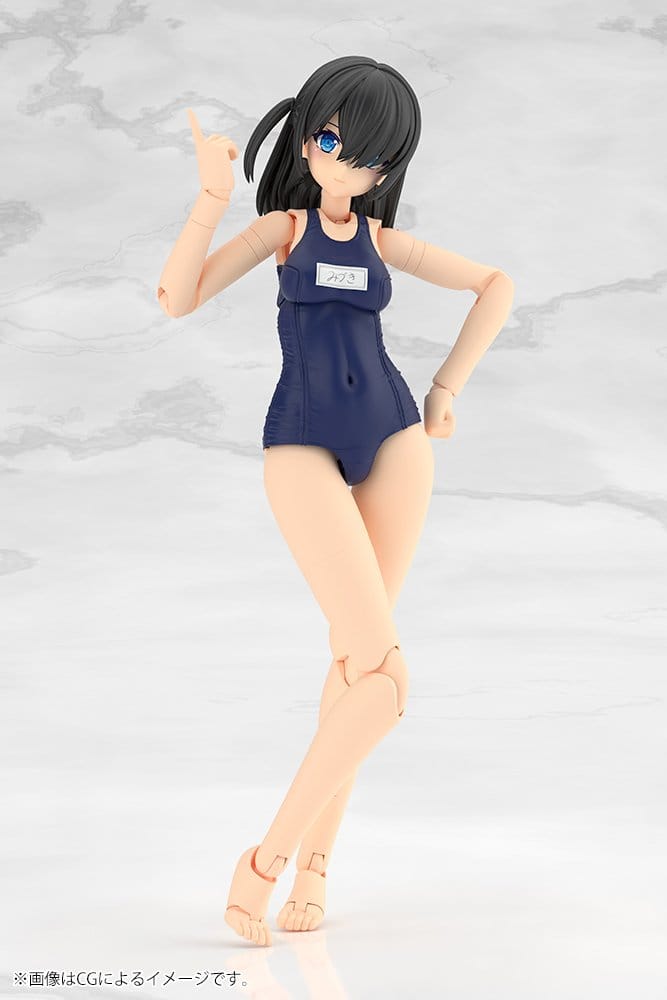 Frame Arms Girl Plastic Model Mizuki School Swimsuits Ver. 16 cm