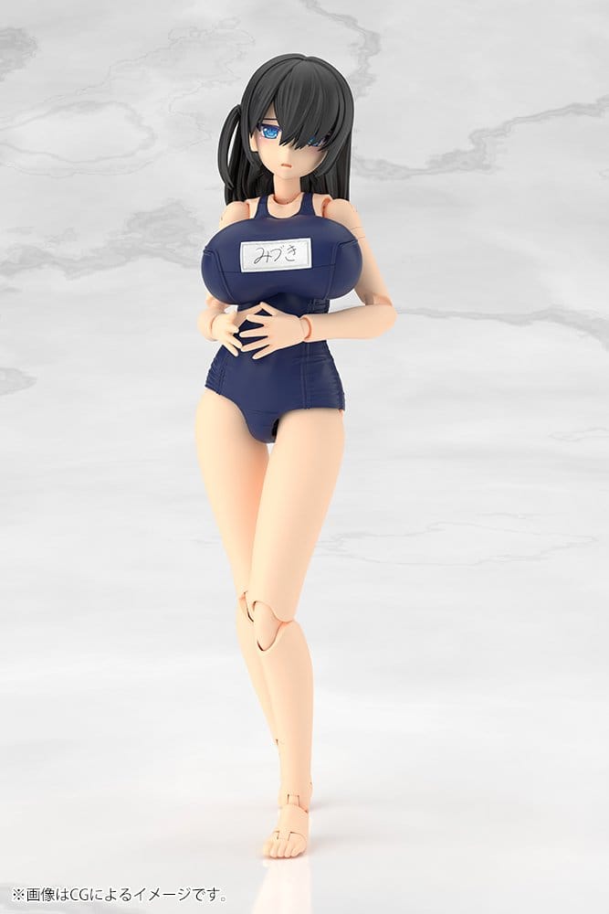 Frame Arms Girl Plastic Model Mizuki School Swimsuits Ver. 16 cm