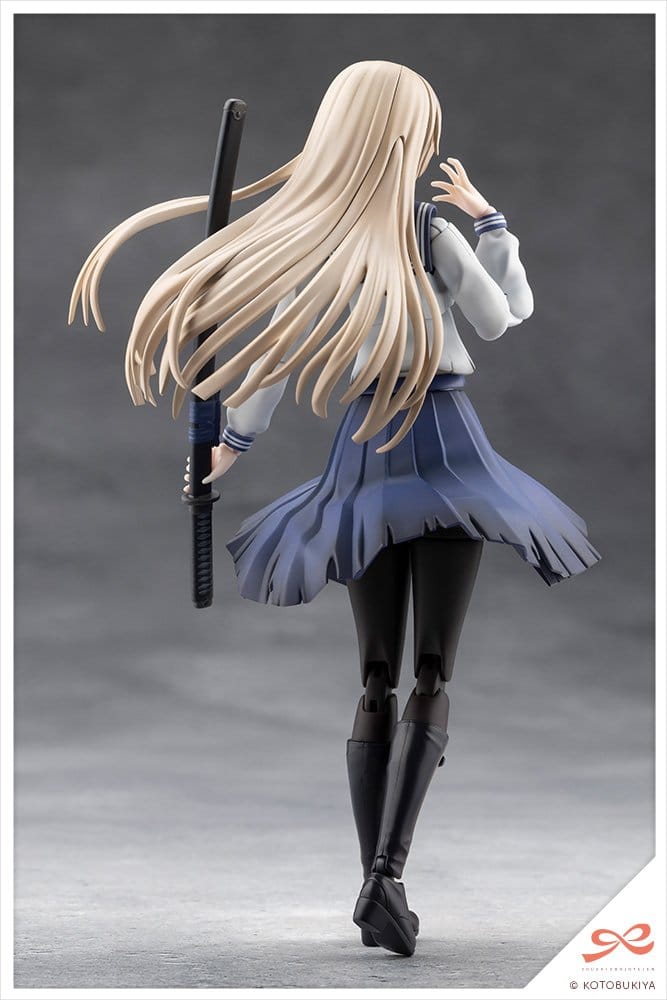 Sousai Shojo Teien Plastic Model 1/10 Kuon Yakushiji Maria Kagaribi Damage Ver. School Girl Emulation 16 cm