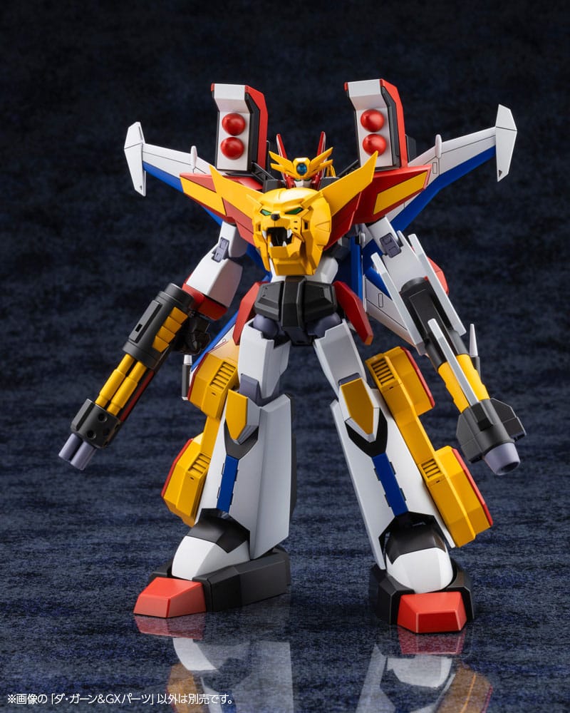 The Brave Fighter of Legend Da-Garn Plastic Model Kit Da-Garn & GX Parts (Reproduction) 11 cm
