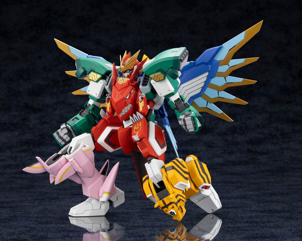 The Red Ranger Becomes an Adventurer in Another World Plastic Model Kit Maximum Kizuna Kaiser 17 cm