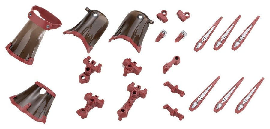 Kotobukiya M.S.G. Model Kit Accessory Set Mission Cloak Deep Red Ver. 4 cm