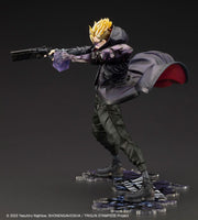 Trigun Stampede ARTFXJ Statue 1/8 Vash the Stampede The Gunman in Black Ver. 22 cm