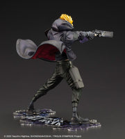 Trigun Stampede ARTFXJ Statue 1/8 Vash the Stampede The Gunman in Black Ver. 22 cm