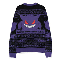 Pokémon Sweatshirt Christmas Jumper Gengar Size S