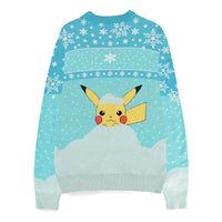 Pokémon Sweatshirt Christmas Jumper Snow Size XL