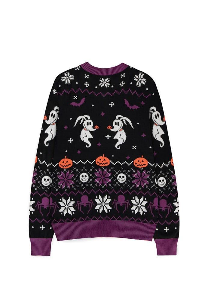 Nightmare Before Christmas Sweater Glow in the Dark (Christmas Jumper) Size S