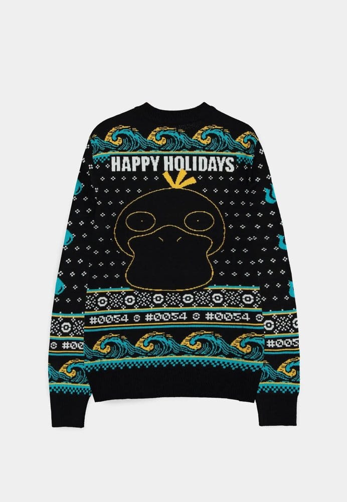 Pokémon Christmas Sweater Psyduck Size L