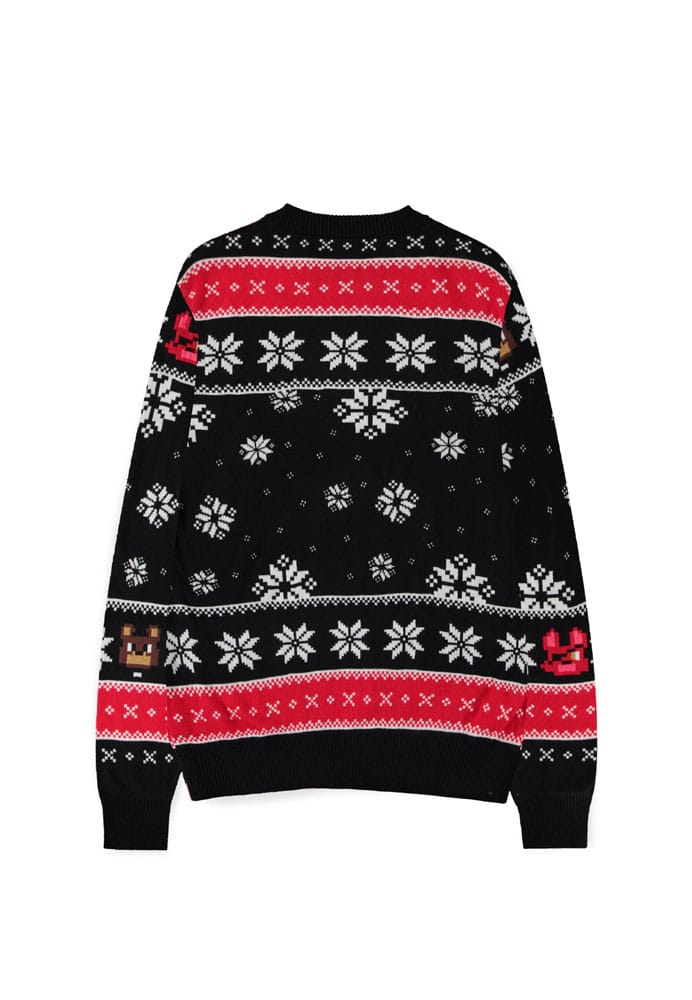 Five Nights at Freddy's Sweater Survived Five Nights (Christmas Jumper) Size M