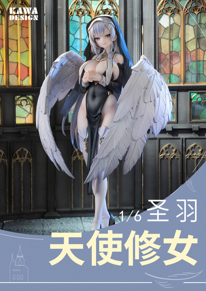 Original Character PVC Statue 1/6 Angel Sister Holy Wing Deluxe Edition 28 cm