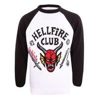 Stranger Things Sweatshirt Christmas Jumper Hellfire Club Size S