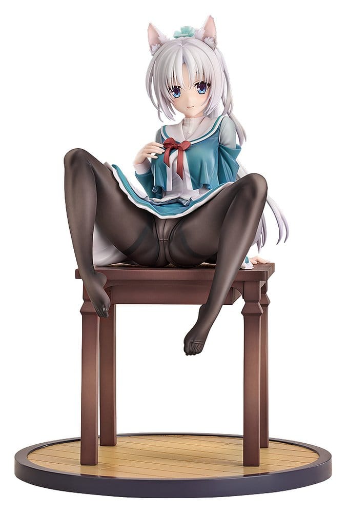 Senren*Banka PVC Figure 1/7 Yoshino Tomotake Animal Ears School Uniform Ver. 21 cm