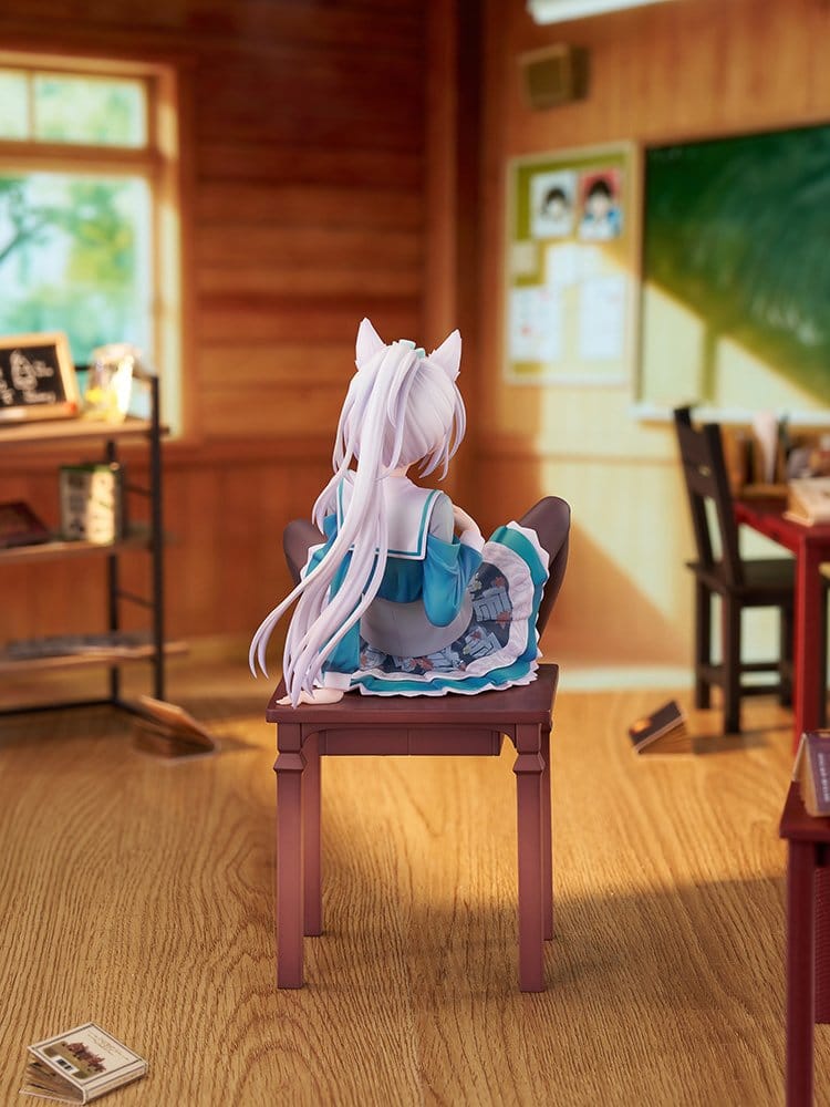 Senren*Banka PVC Figure 1/7 Yoshino Tomotake Animal Ears School Uniform Ver. 21 cm