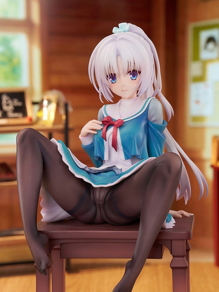 Senren*Banka PVC Figure 1/7 Yoshino Tomotake Animal Ears School Uniform Ver. 21 cm