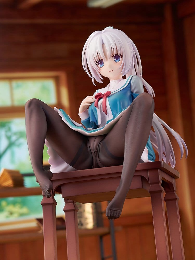 Senren*Banka PVC Figure 1/7 Yoshino Tomotake Animal Ears School Uniform Ver. 21 cm