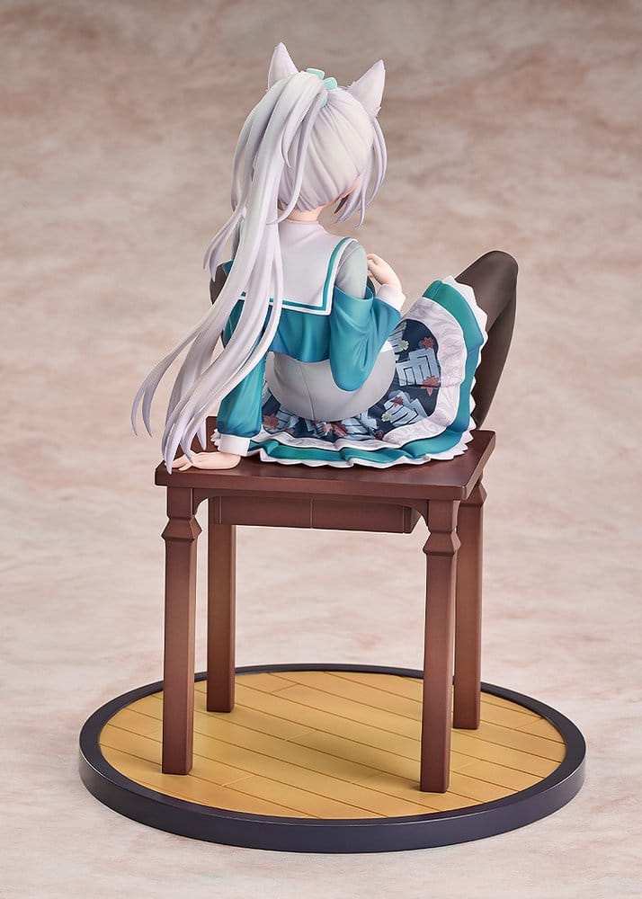 Senren*Banka PVC Figure 1/7 Yoshino Tomotake Animal Ears School Uniform Ver. 21 cm