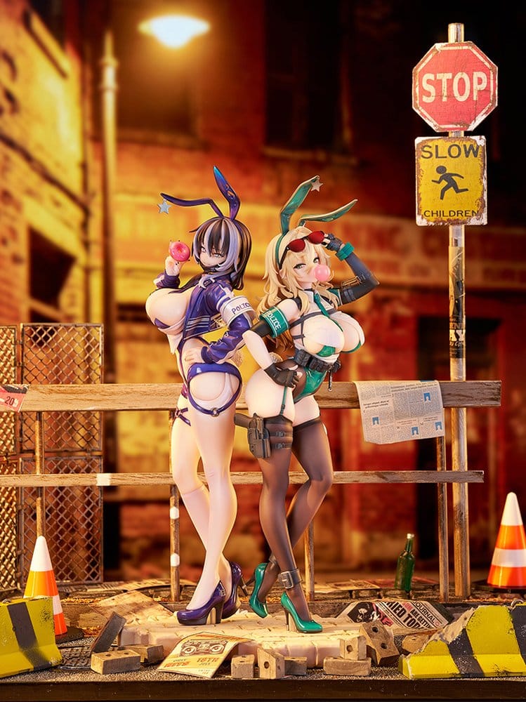 Original Character Figure 1/6 Bunny Cops_02 Illustration by CheLA77 30 cm