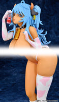 Comic Unreal PVC Statue 1/6 Bakunyuuusimusume Megu Ushio Strawberry Milk Ver. Illustrated by Chie Masami 26 cm