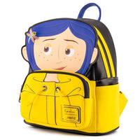 Coraline by Loungefly Backpack Laika Coraline Rain Coat Cosplay