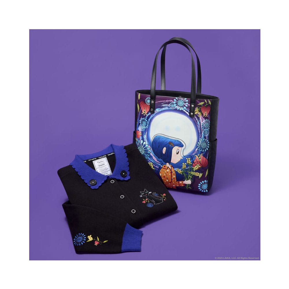 Pixar by Loungefly Cardigan Unisex Collared Cat Dragonfly  Size L