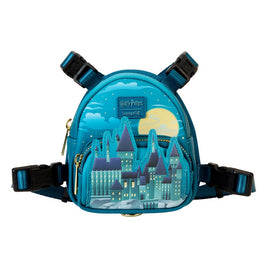 Harry Potter by Loungefly Dog Harness Mini Backpack Hogwarts Small