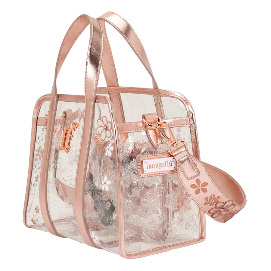 Loungefly Crossbody Bag Clear Floral