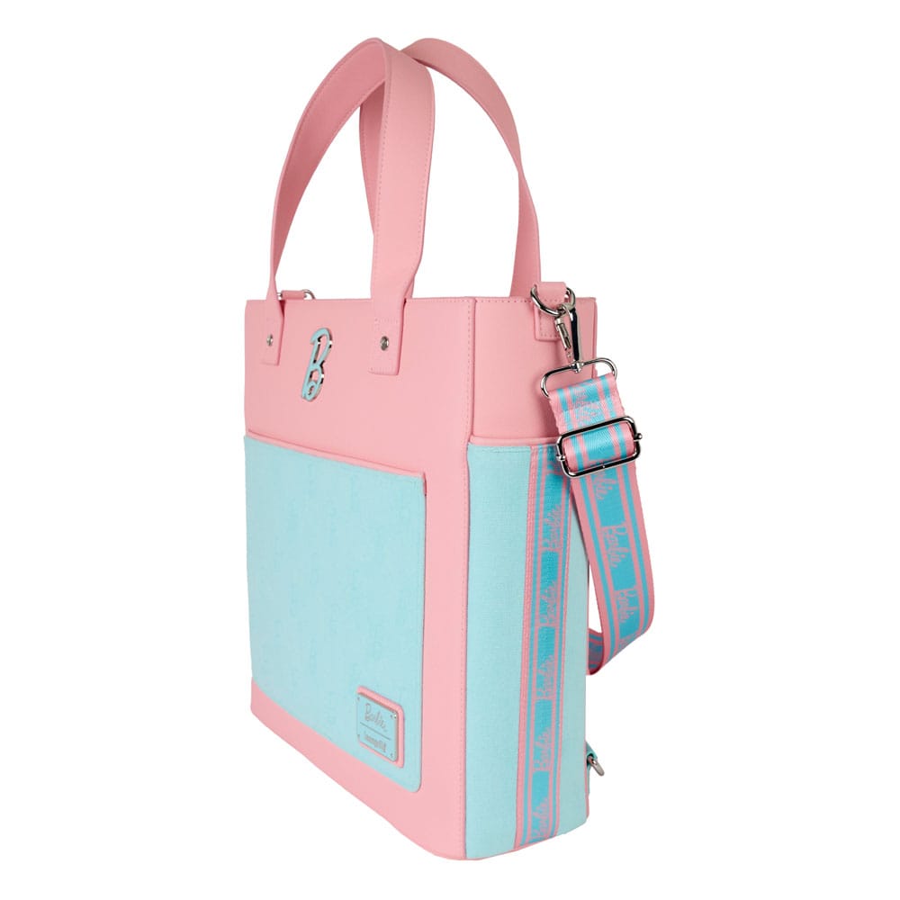 Mattel Classic by Loungefly Canvas Tote Bag Barbie Convertible
