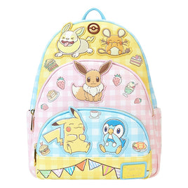 Pokémon by Loungefly Full-Size Backpack Cafe Tripple Pocket