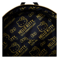 Hello Kitty 50th Anniversary by Loungefly Mini Backpack Metallic Gold