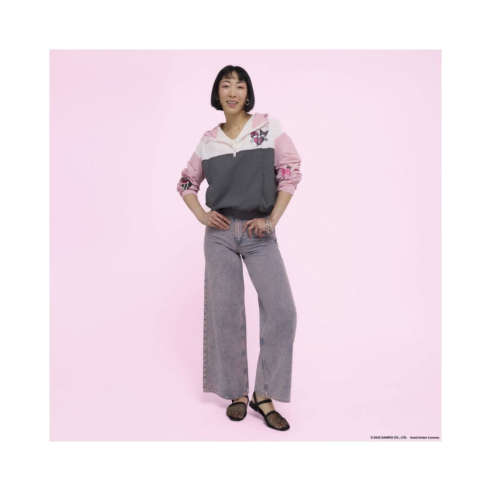Sanrio by Loungefly Windbreaker Jacket My Melody and Kuromi Size S
