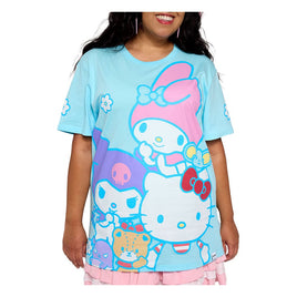 Sanrio by Loungefly Tee T-Shirt Unisex Sanrio & Friends  Size L