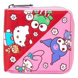 Sanrio by Loungefly Wallet Hello Kitty & Friends Color Block