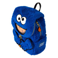 Sesame Street by Loungefly Plush Mini Backpack Cookie Monster