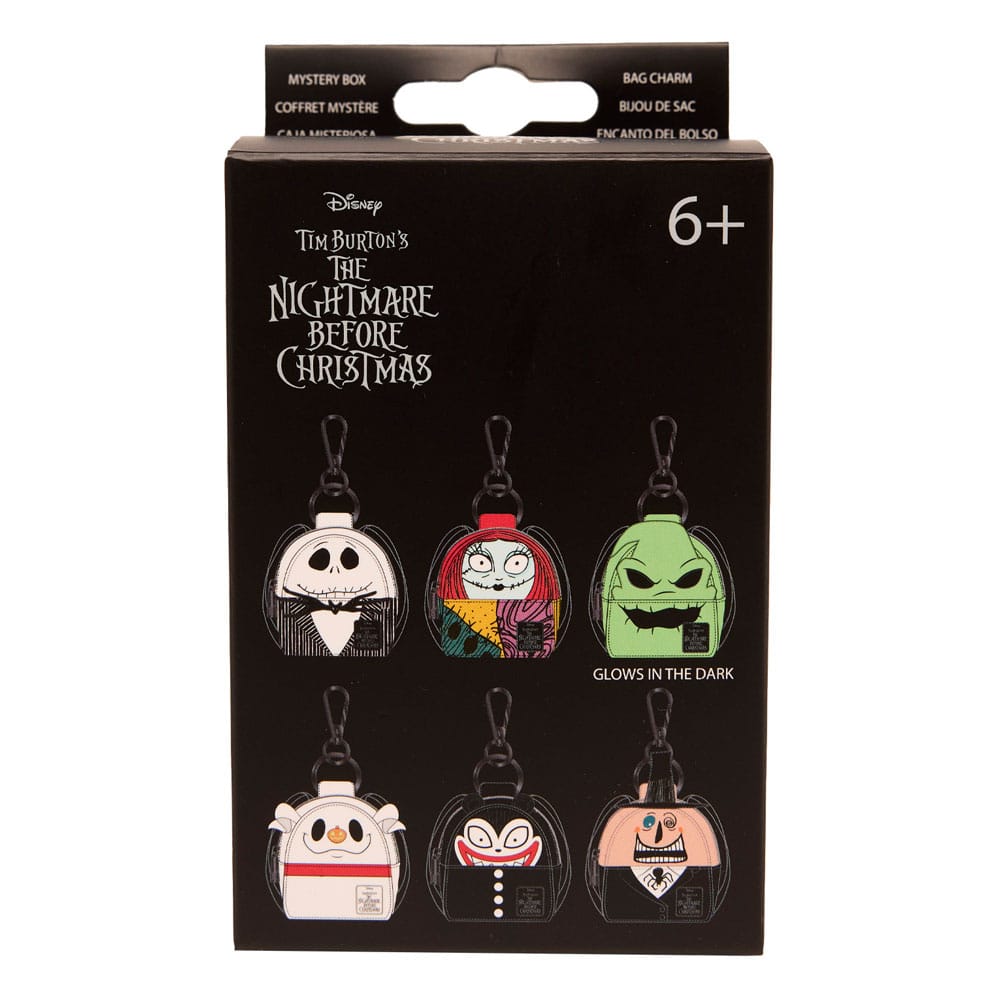 Nightmare before Christmas by Loungefly Keychains Mini Backpack Blind Box Assortment (12)