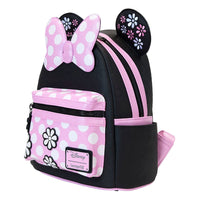 Disney by Loungefly Mini Backpack Minnie Floral Rock the Dots