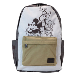 IT by Loungefly Full-Size Nylon Backpack Mickey and Friends Canvas