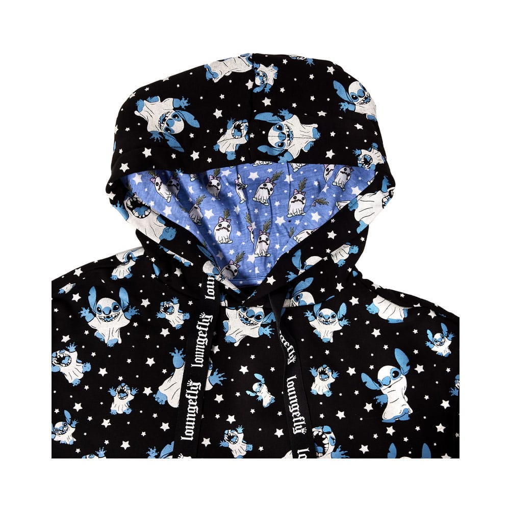 Lilo&Stich by Loungefly hooded jacket Ghost  Size S