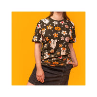 Disney by Loungefly Tee T-Shirt Unisex Mickey and Friends Halloween Size M