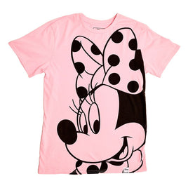 Disney by Loungefly Tee T-Shirt Unisex Minnie Rocks the Dots Florals  Size XL