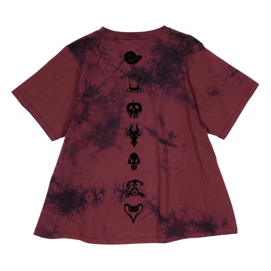 Disney by Loungefly Tee T-Shirt Unisex Villains Swing Size S