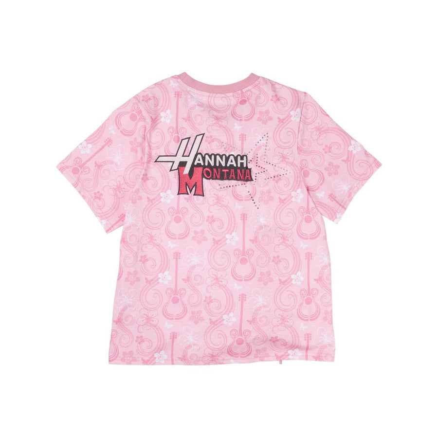Disney by Loungefly Tee T-Shirt Unisex Hannah Montana Shirred Hem Size M