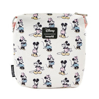 Disney by Loungefly Passport Bag Pastel Minnie Mickey AOP