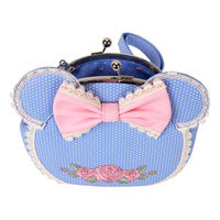 Disney by Loungefly Crossbody Minnie Floral and Lace Kisslock