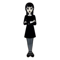 Wednesday by Loungefly Enamel Pins 4-Set Wednesday Addams Paper Doll 3 cm