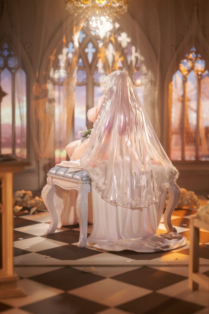 Original IllustrationPVC Statue 1/4 Marry me Illustrated by LOVECACAO Bonus Inclusive Limited Edition 31 cm