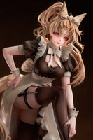 Original Character PVC Statue 1/7 Battle Maid Different Species Leopard Cat Maria Deluxe Edition 24 cm