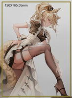 Original Character PVC Statue 1/7 Battle Maid Different Species Leopard Cat Maria Deluxe Edition 24 cm