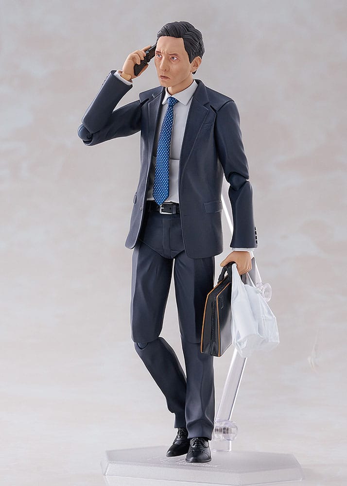 Solitary Gourmet Figma Action Figure Goro Inogashira Yutaka Matsushige Ver. Renewal Edition - Nostalgic Teishoku Restaurant Set 17 cm